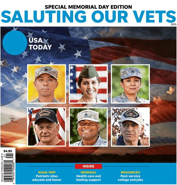 USA TODAY Memorial Day Saluting our Vets